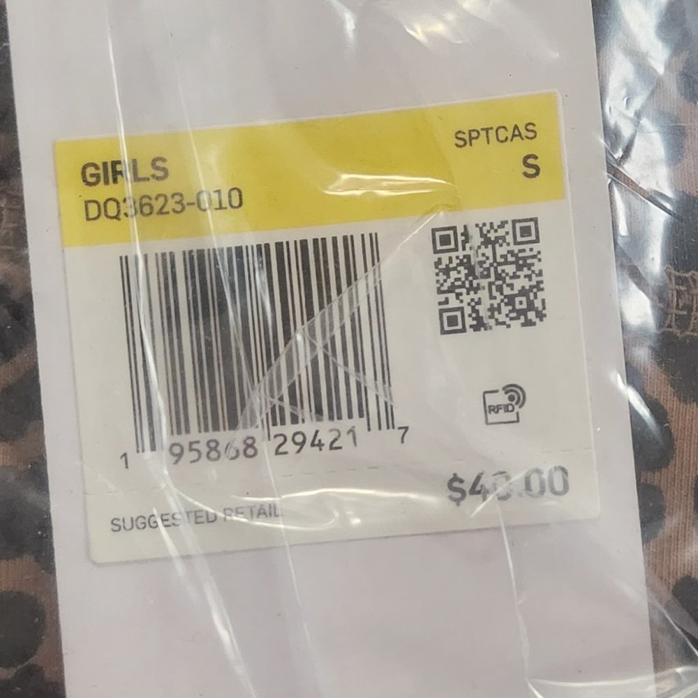 Nike Girls Small Tight Fit Leggings Cheetah